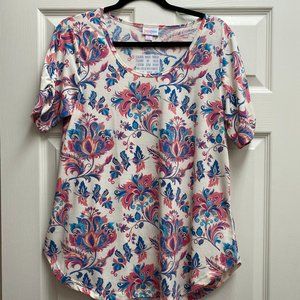 COPY - Watercolor LuLaRoe Morgan Tunic Tee LLR